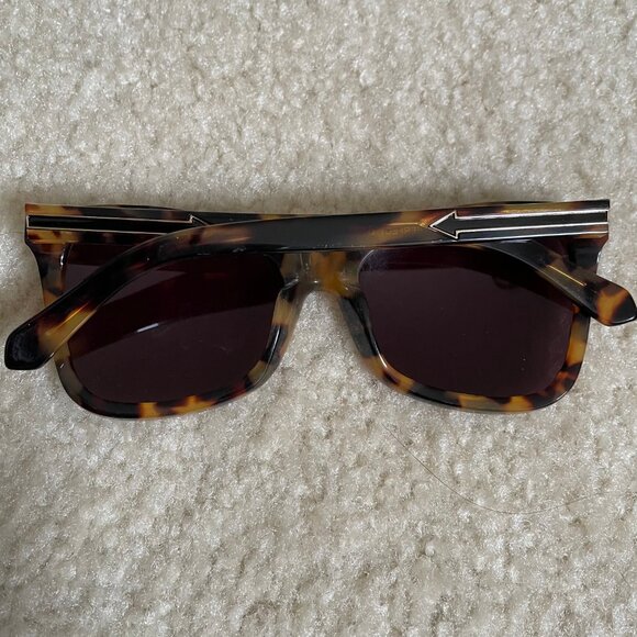 KAREN WALKER Cat Eye Perfect Day Oversize Sunglasses - NEW with Tags! - Picture 5 of 6